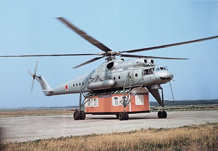 применение вертолётов для транспортировки грузов
