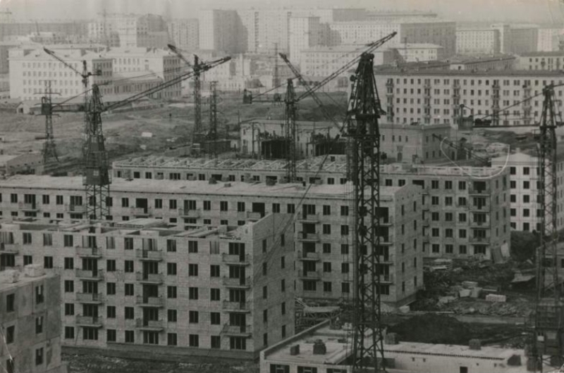 строительные объекты 60-х годов